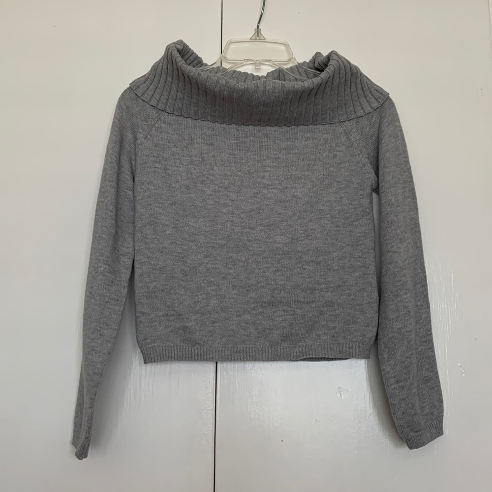 Off the shoulder sweater
